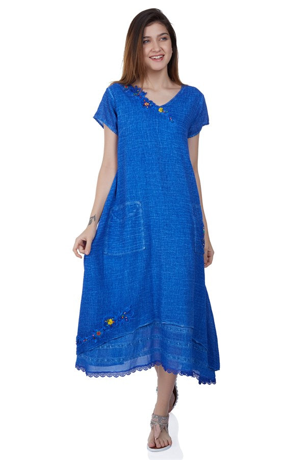 Women's Saxe Midi Dress