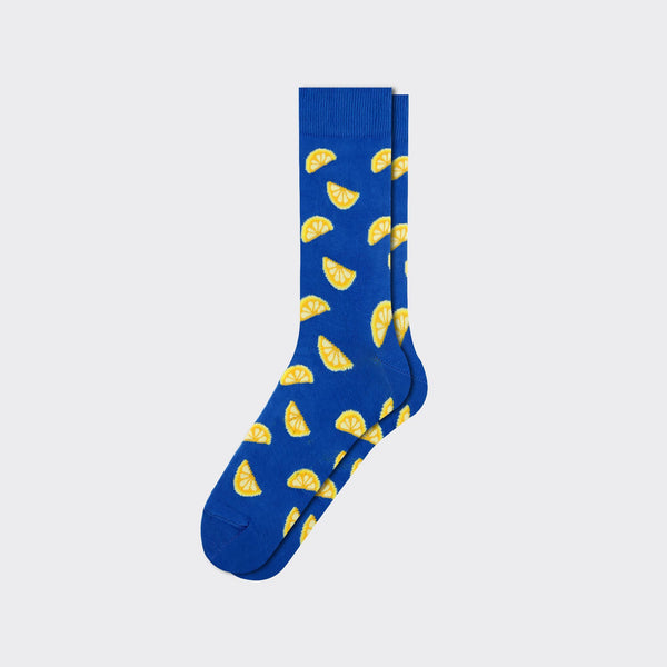 Men's Lemon Pattern Socks