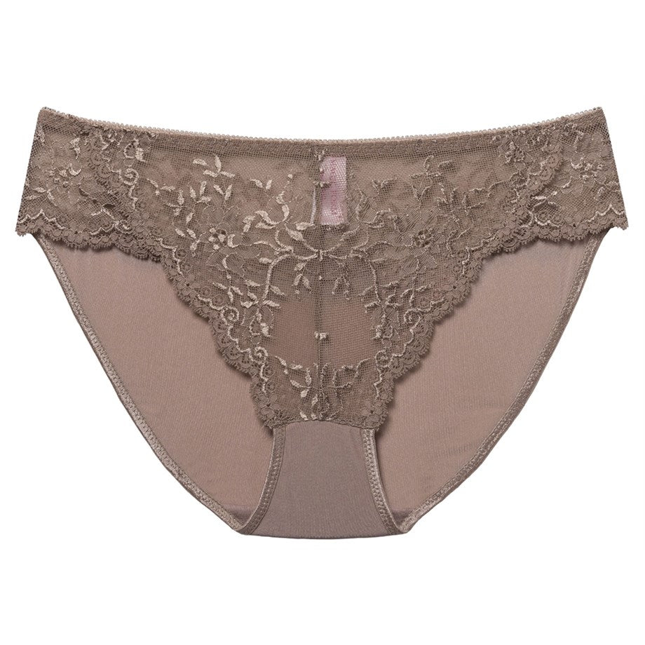 Women's Lace Detail Mink Panty