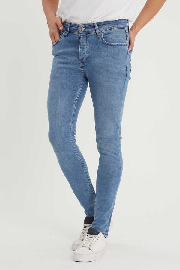Men's Blue Slim Fit Jeans