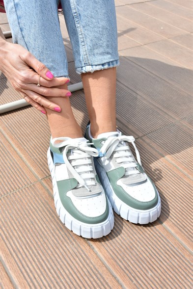 Women's Blue - Green Sport Shoes