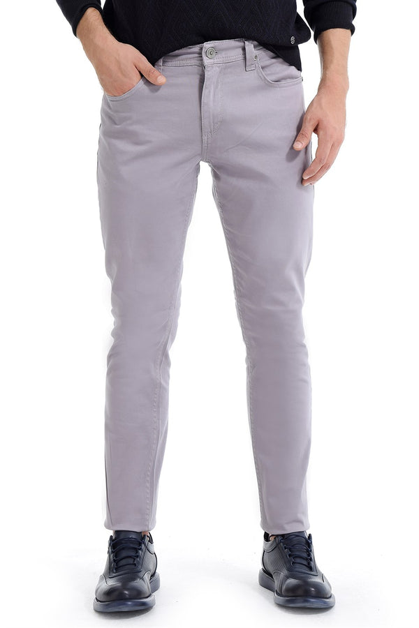 Men's Pocket Grey Pants