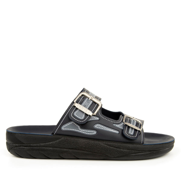 Men's Navy Blue Casual Slippers