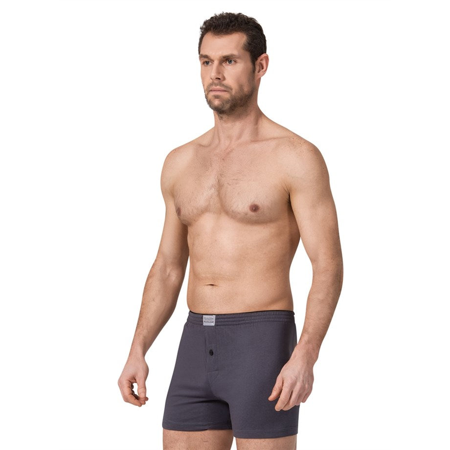 Men's Smoky Combed Cotton Boxer - 6 Pieces