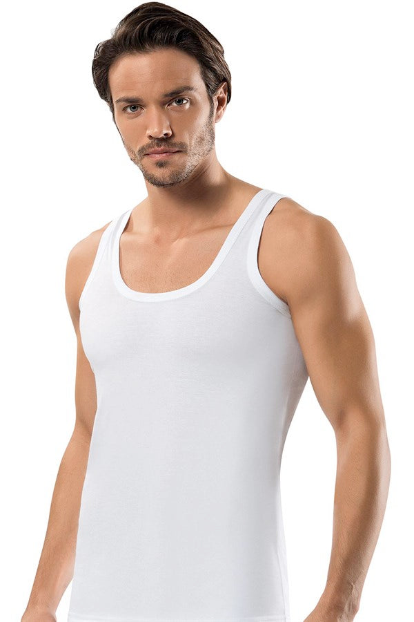 Men's Combed Cotton Sleeveless Undershirt