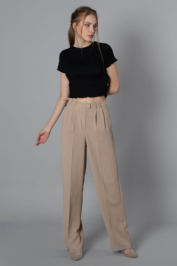 Women's Brown Palazzo Pants