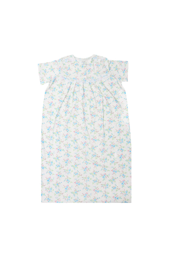 Women's Short Sleeves Patterned Nightgown