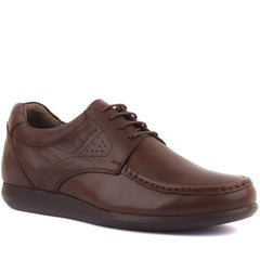 Men's Brown Leather Casual Shoes