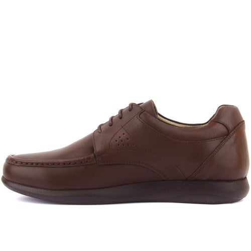 Men's Brown Leather Casual Shoes