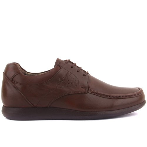 Men's Brown Leather Casual Shoes