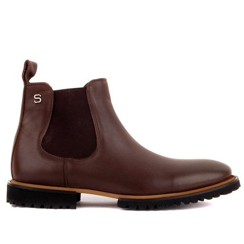 Men's Brown Leather Boots