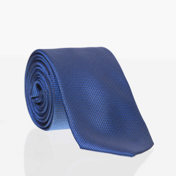 Plain Saxe Woven Slim Fit Tie