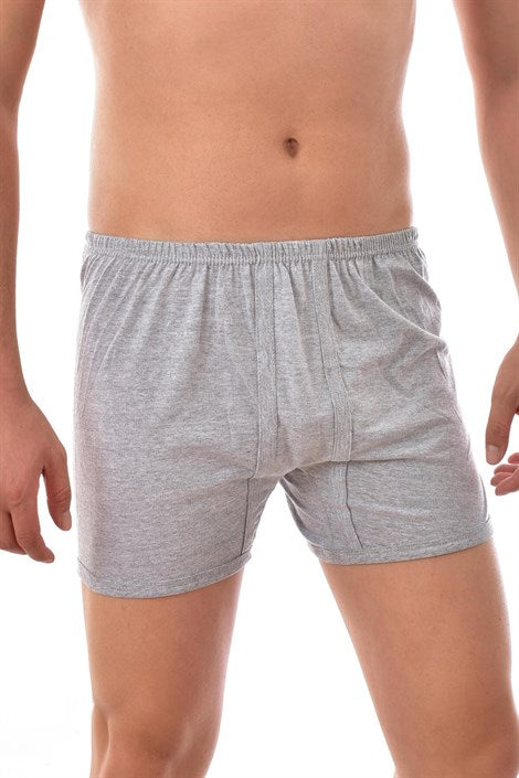 Men's Basic Grey Boxer