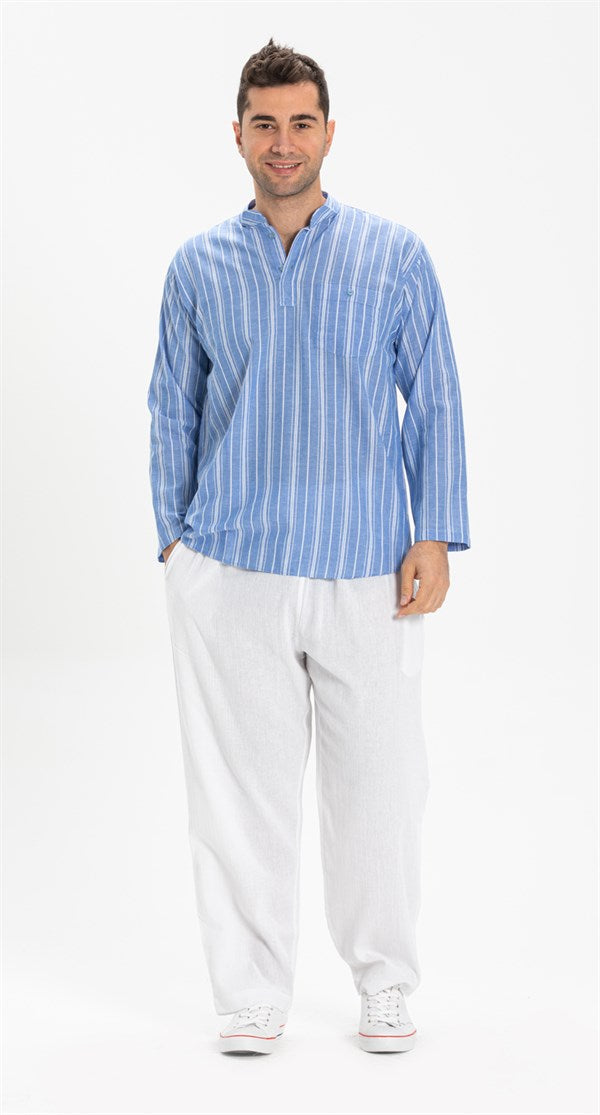 Men's White Gauze Pantalettes