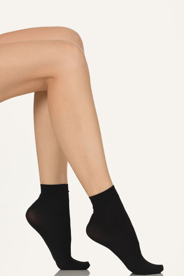 Women's Black 70 Soft Socket Socks