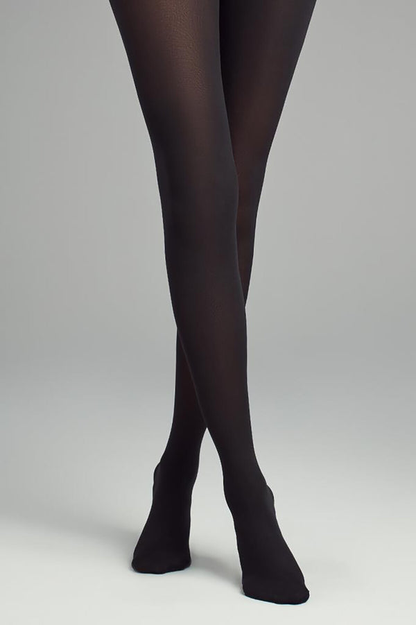 Women's Plain Black Pantyhose