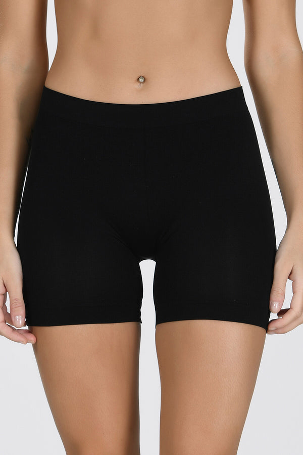 Women's Black Seamfree Short Leggings