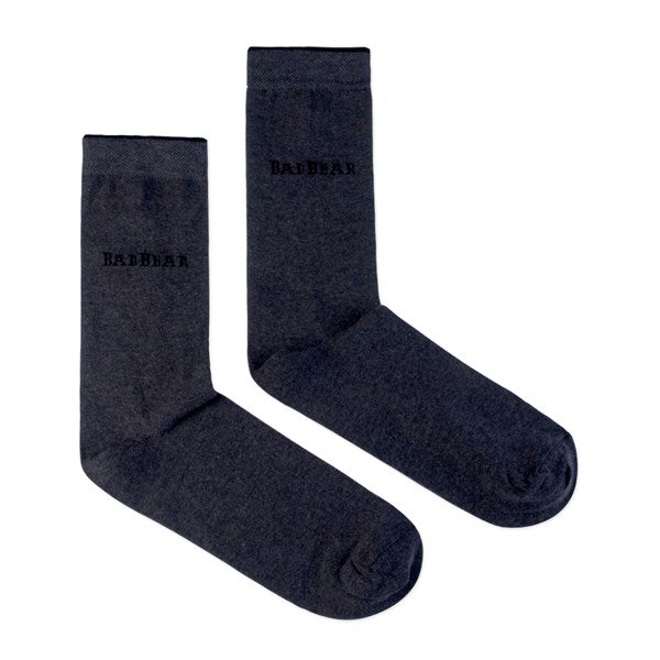 Unisex Basic Anthracite Socks