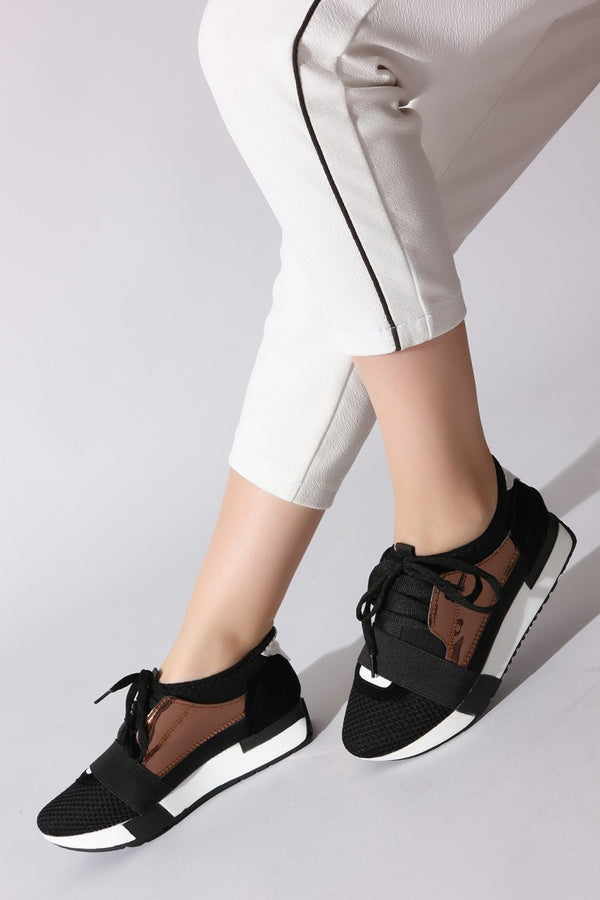 Women's Black - Copper Sport Shoes
