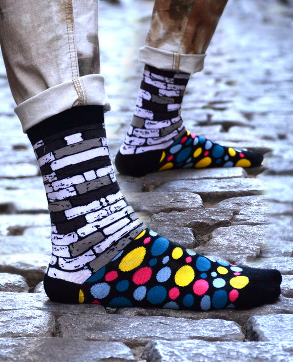 Unisex Patterned Socket Socks