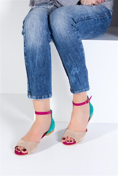 Women's Multi-color Casual Sandals