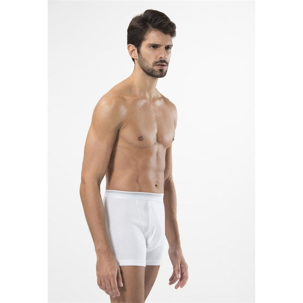 Men's Basic White Boxer
