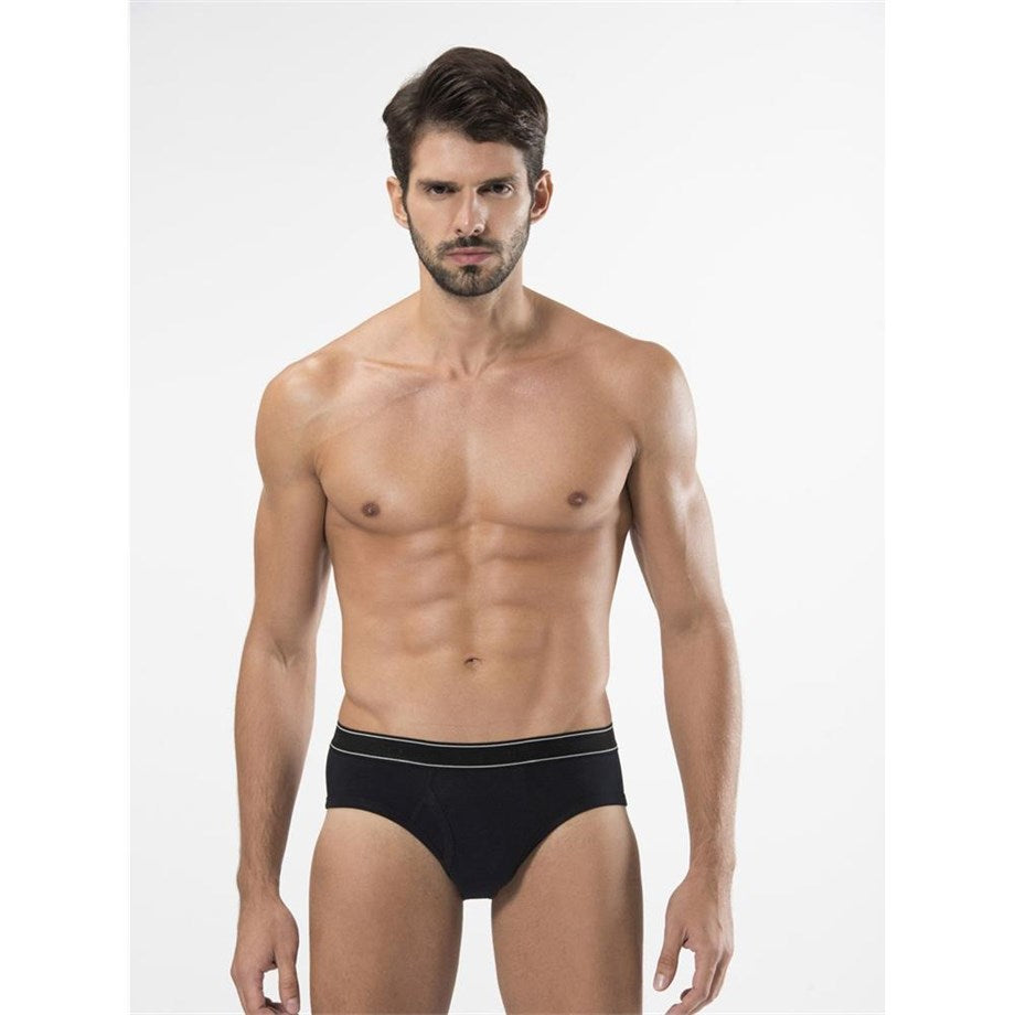 Men's Black Lycra Briefs