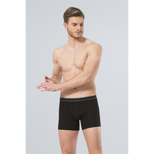 Men's Black Lycra Boxer
