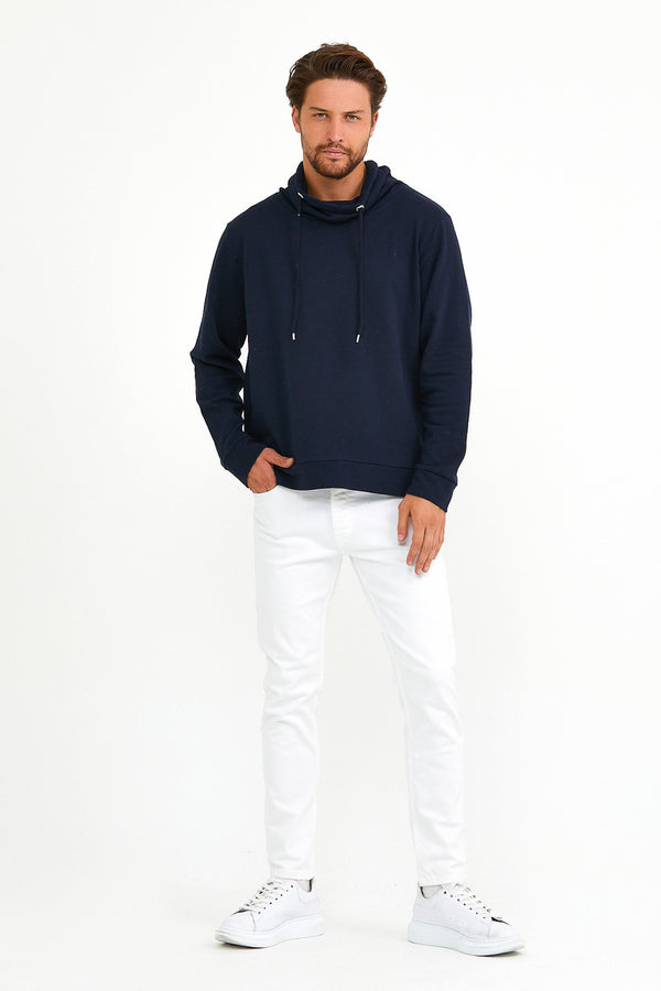 Men's Turtleneck Slim Fit Sweatshirt
