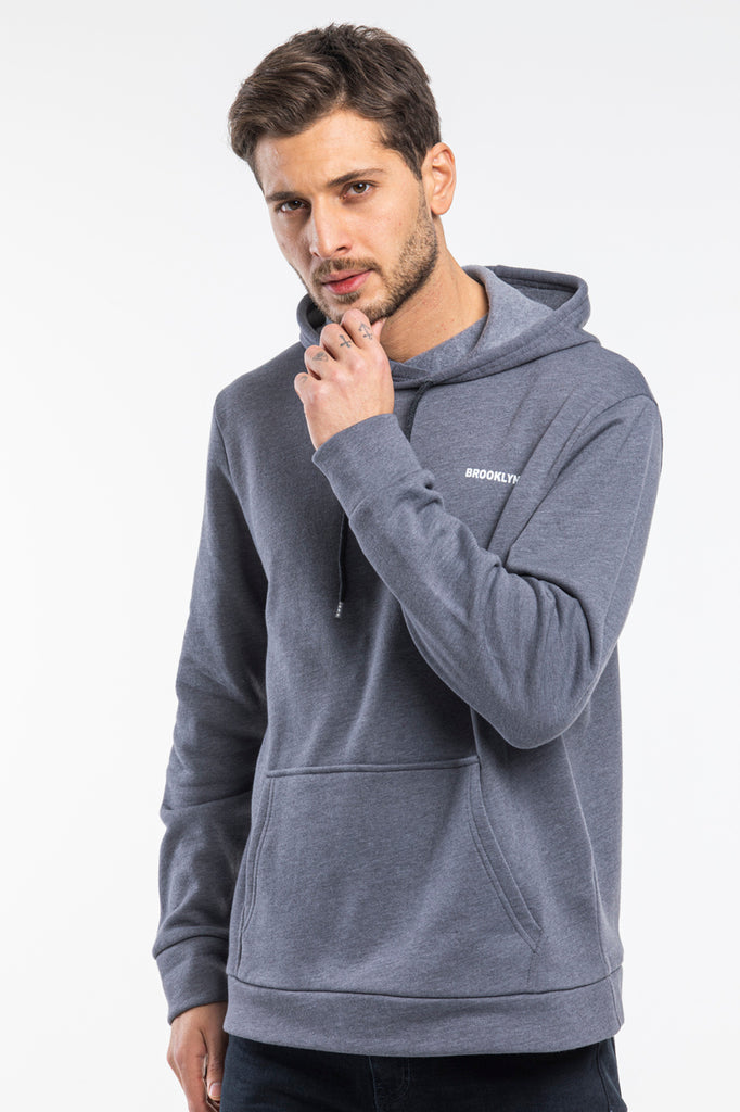 Men's Hooded Pocket Slim Fit Sweatshirt