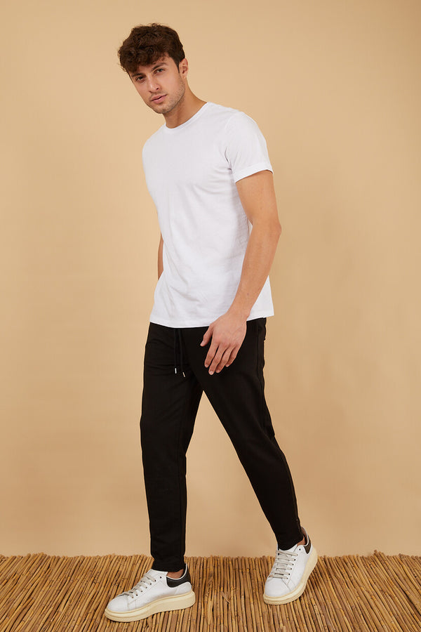 Men's Regular Fit Basic Straight Leg Sport Pants
