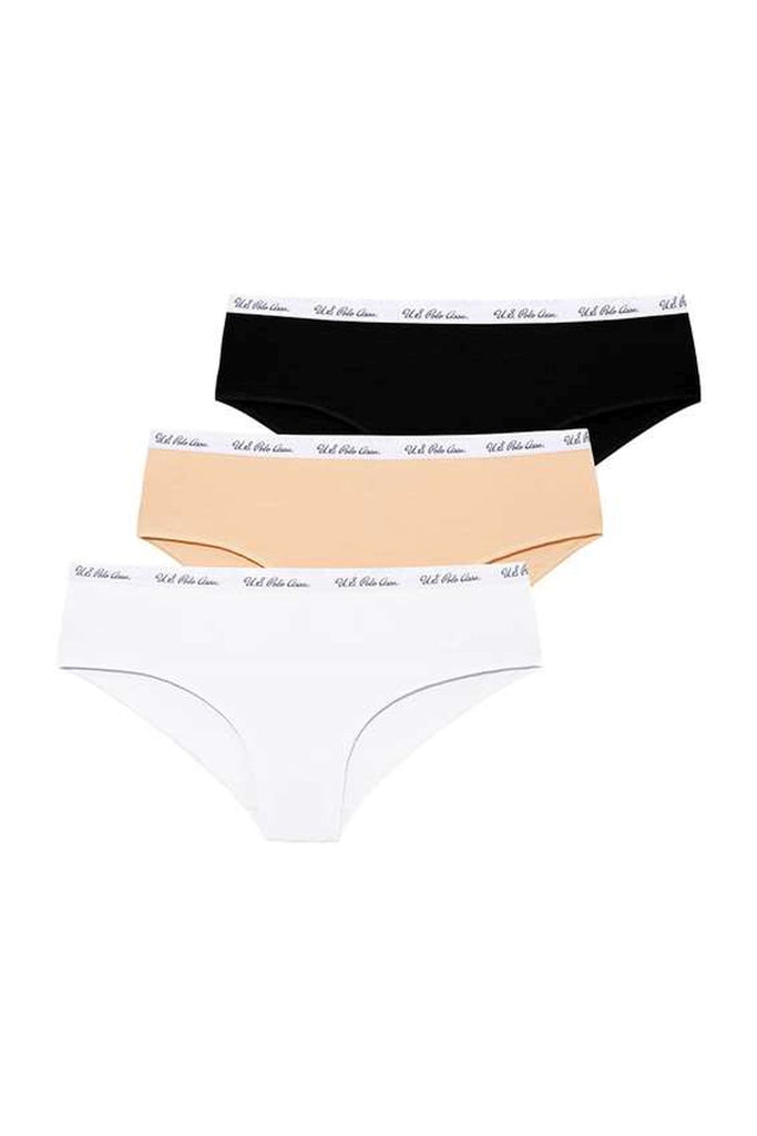 Women's Basic Shorts - 3 Pieces