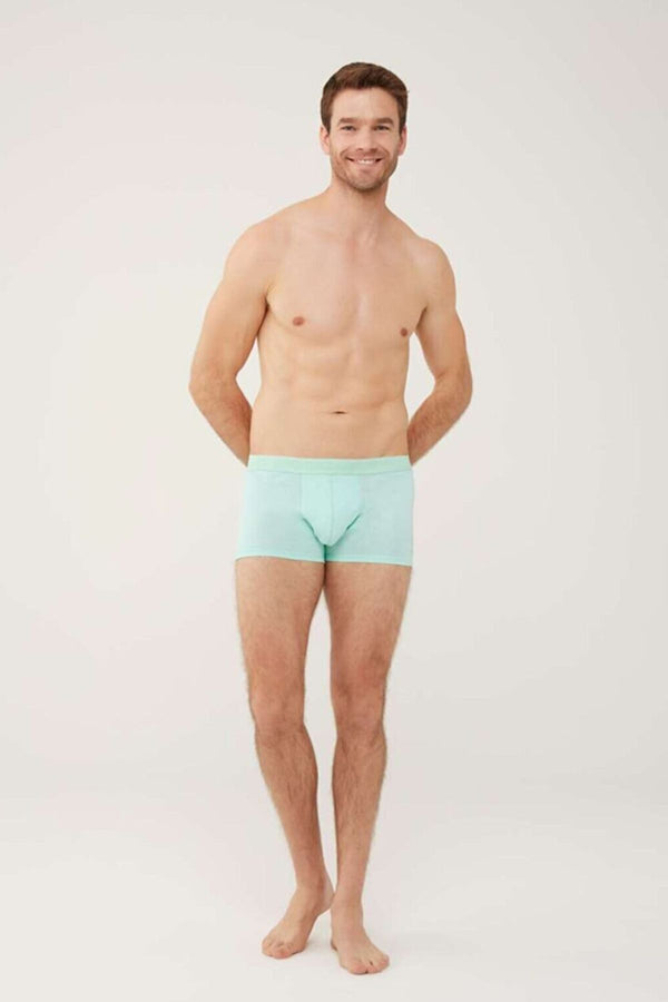 Men's Basic Mint Green Boxer