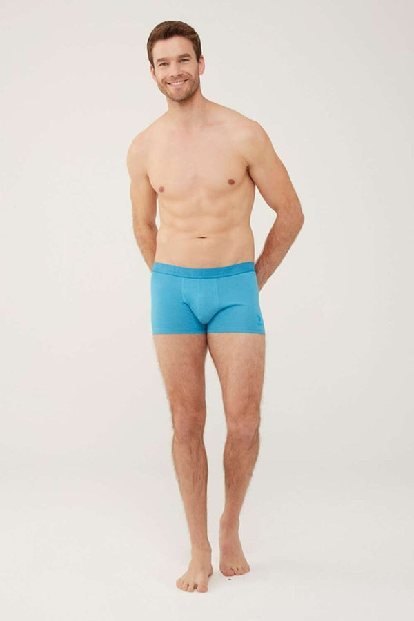 Men's Basic Blue Boxer