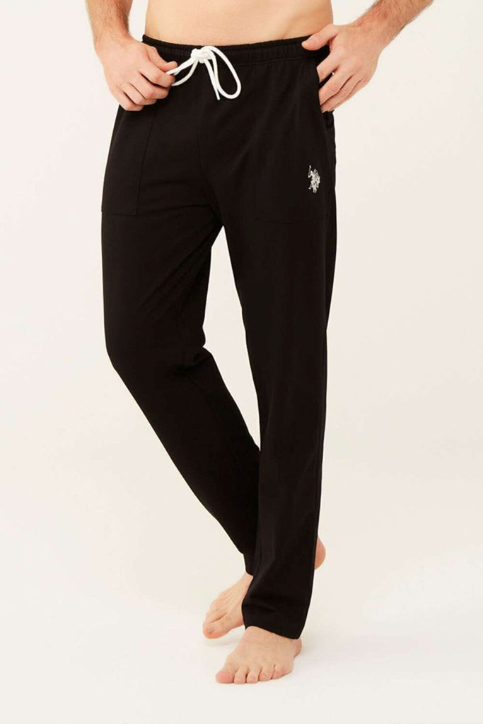 Men's Pocket Black Sport Pants