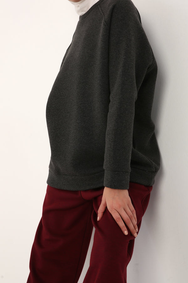 Women's Raglan Sleeves 3 Ply Sweatshirt