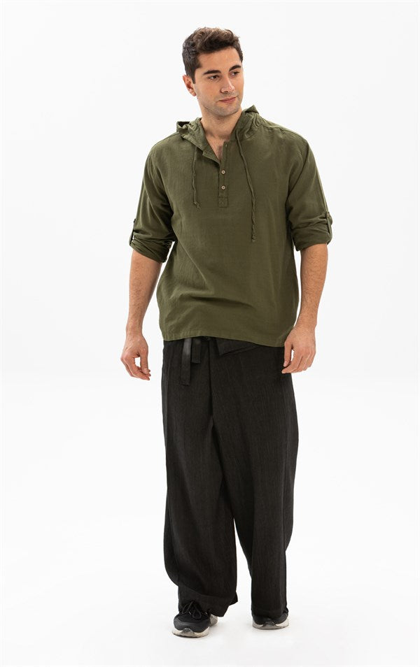 Unisex Smoky Gauze Thai Pants