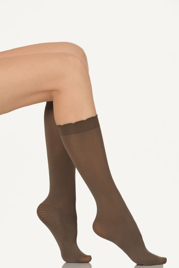 Women's Plain Mink Socks