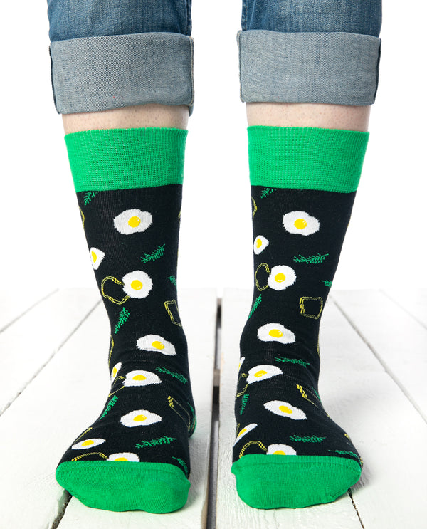Men's Egg Pattern Socket Socks