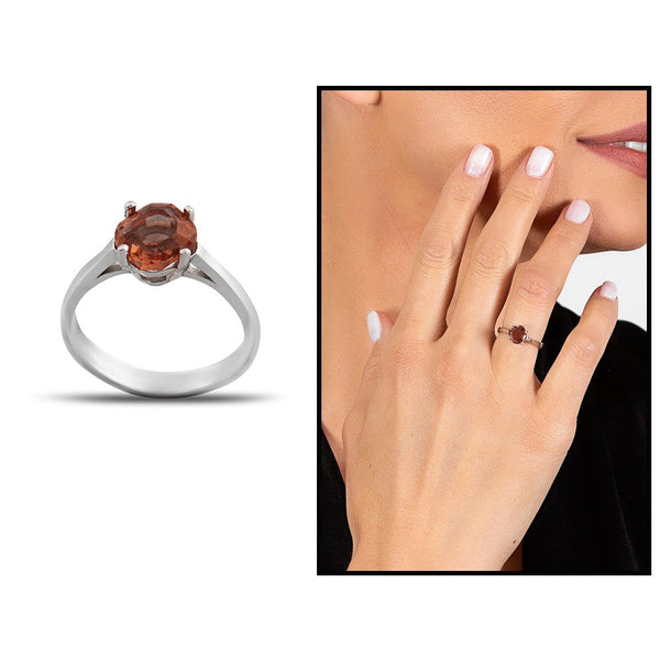 Women's Zultanite Gemmed 925 Carat Silver Ring